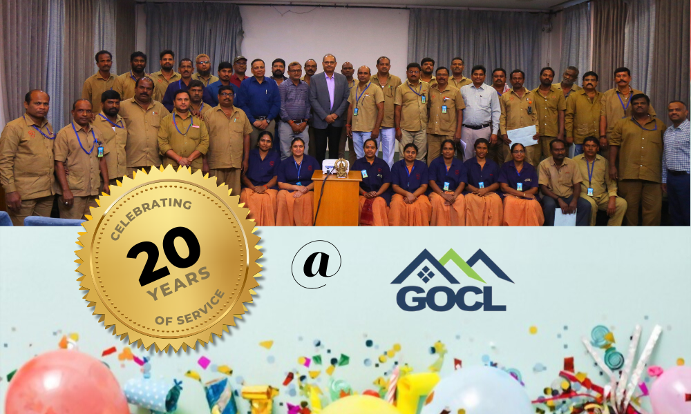 Non-Management Staff celebrate 20 years of service @ GOCL