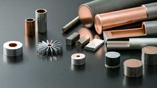 metallurgically bonding of metals